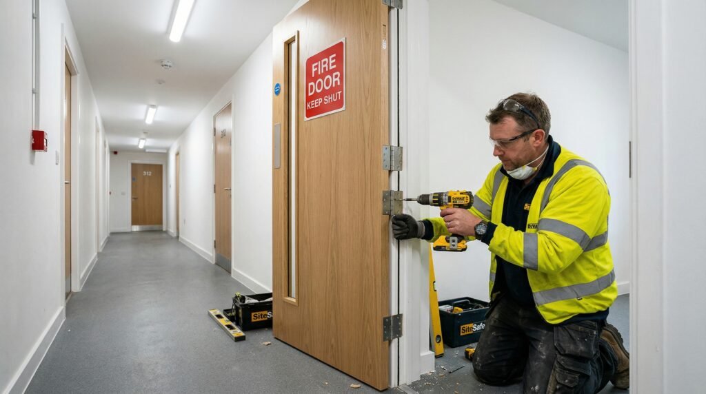 Door installation service