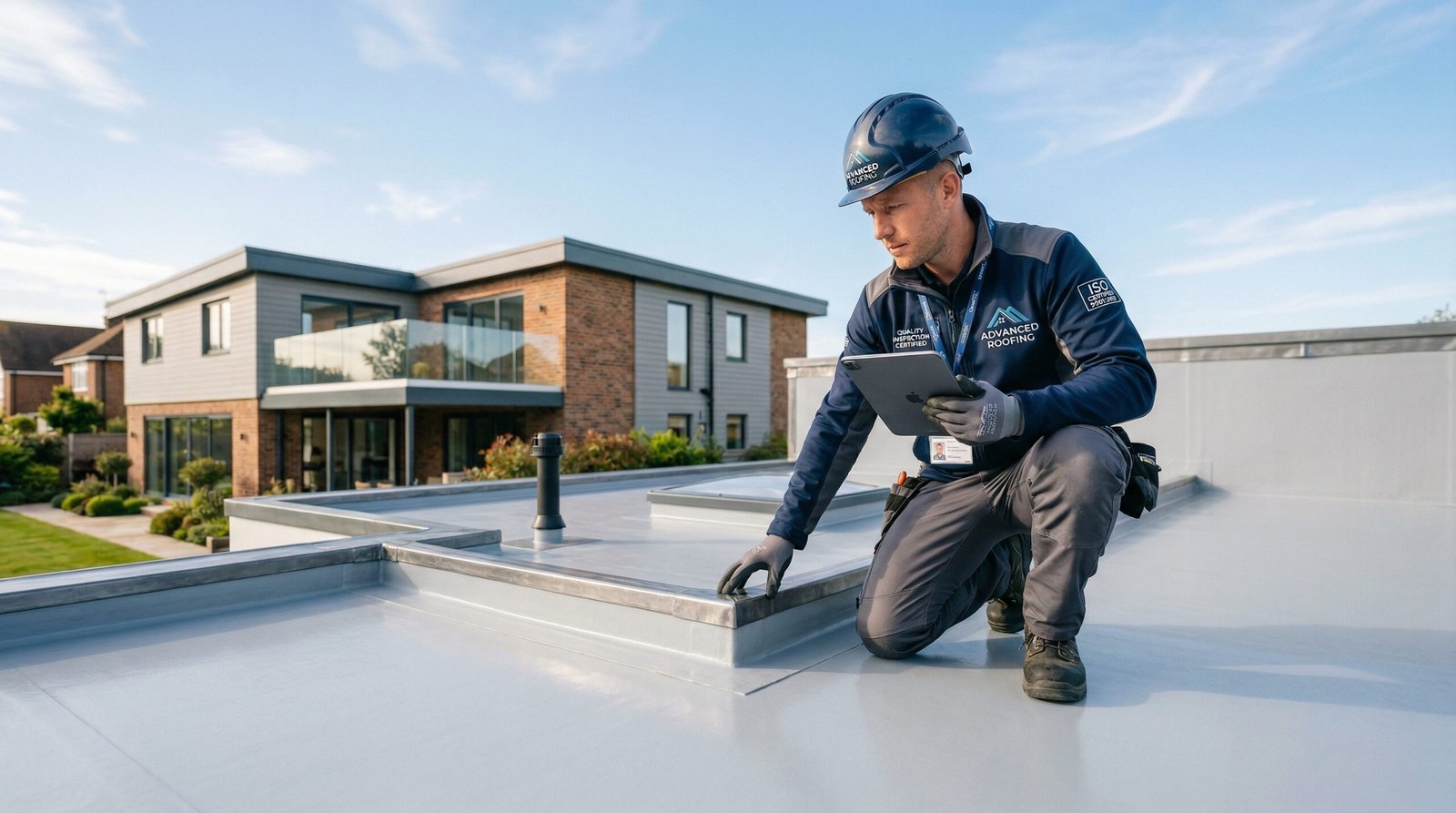 Durable fiberglass roof panels