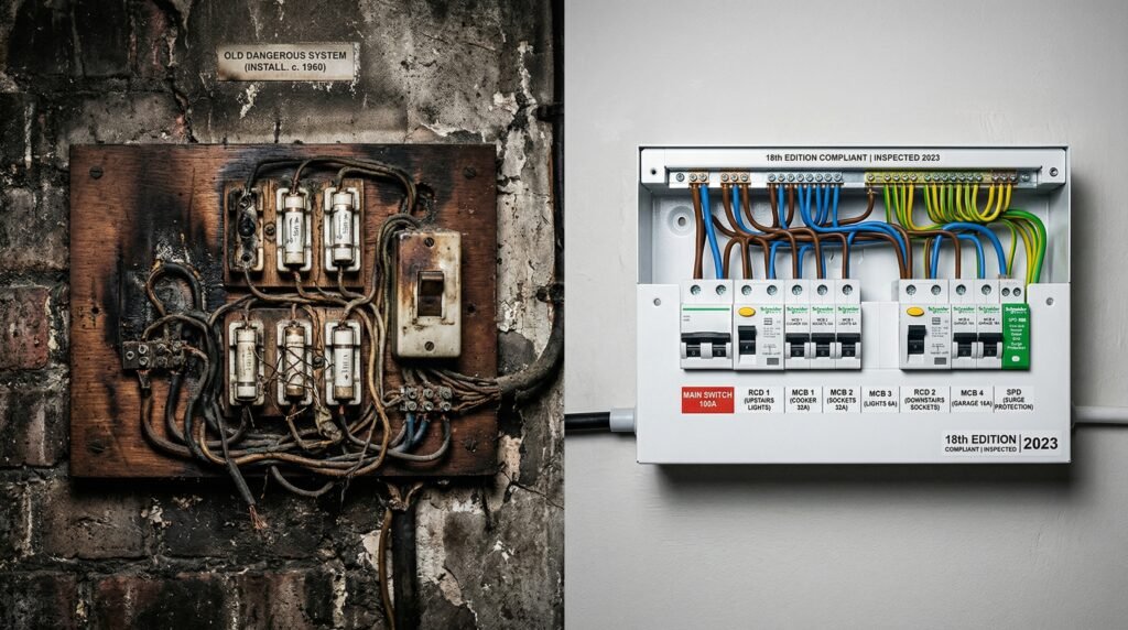 Consumer unit upgrade
