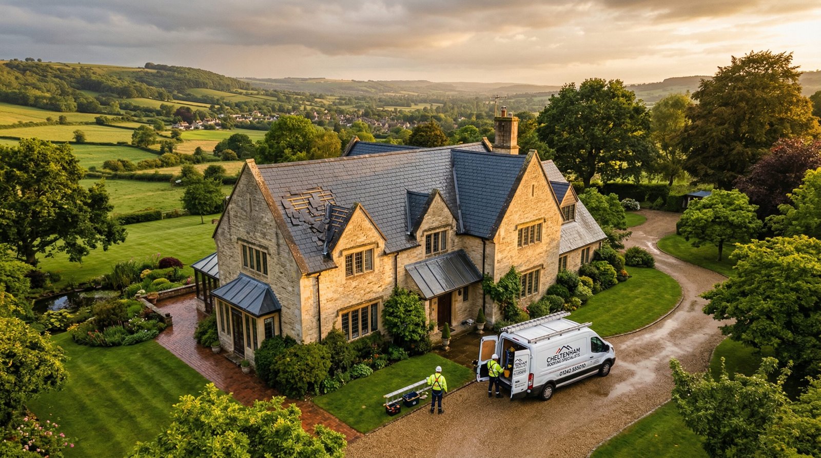 Emergency roof repair service