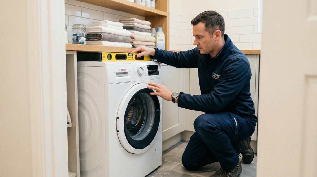 Professional kitchen appliances installation