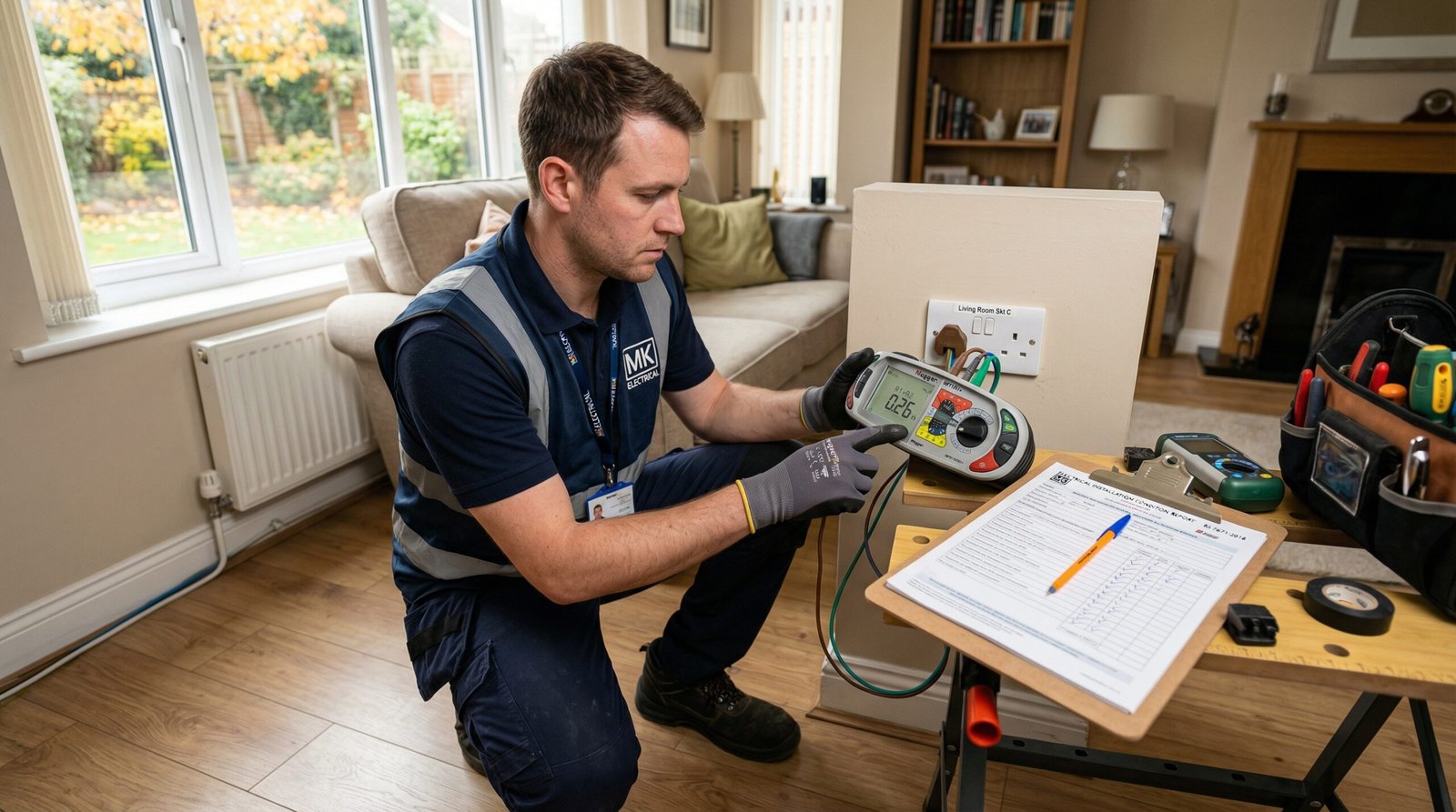 Modern fuse box installation