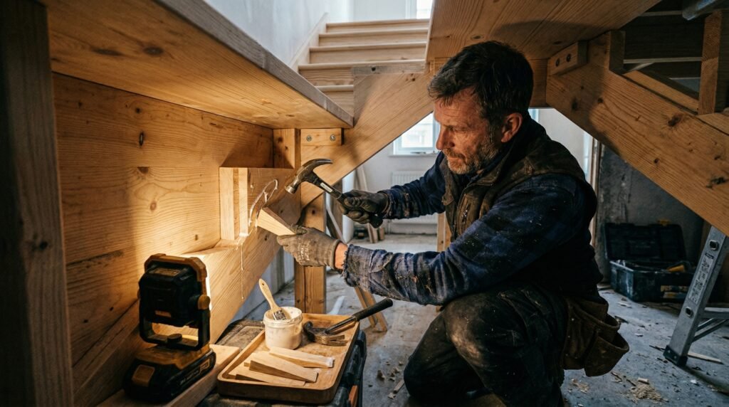 Professional staircase repair service