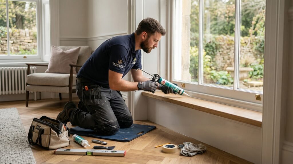 Durable window sill installation service