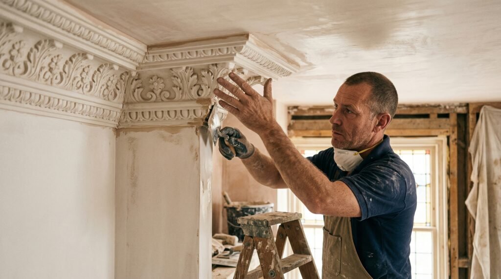 Professional plastering and decorating service