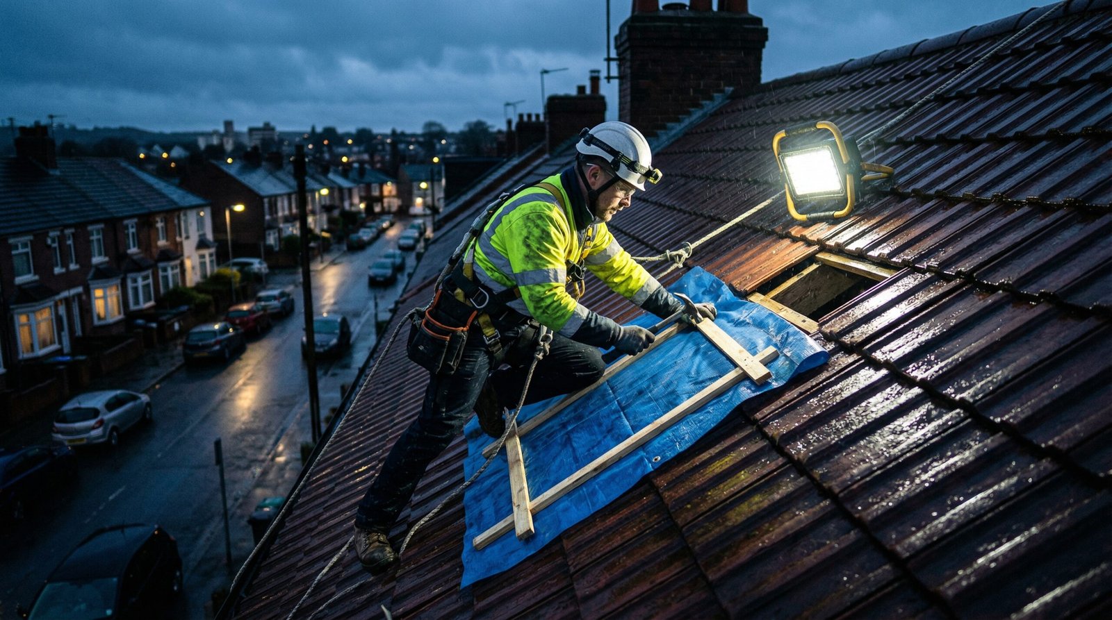 Tile roof leak repair specialists"