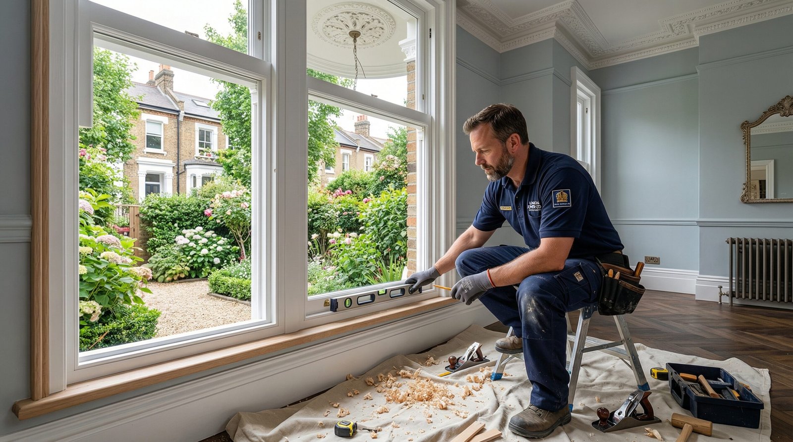 Affordable window frame repair service