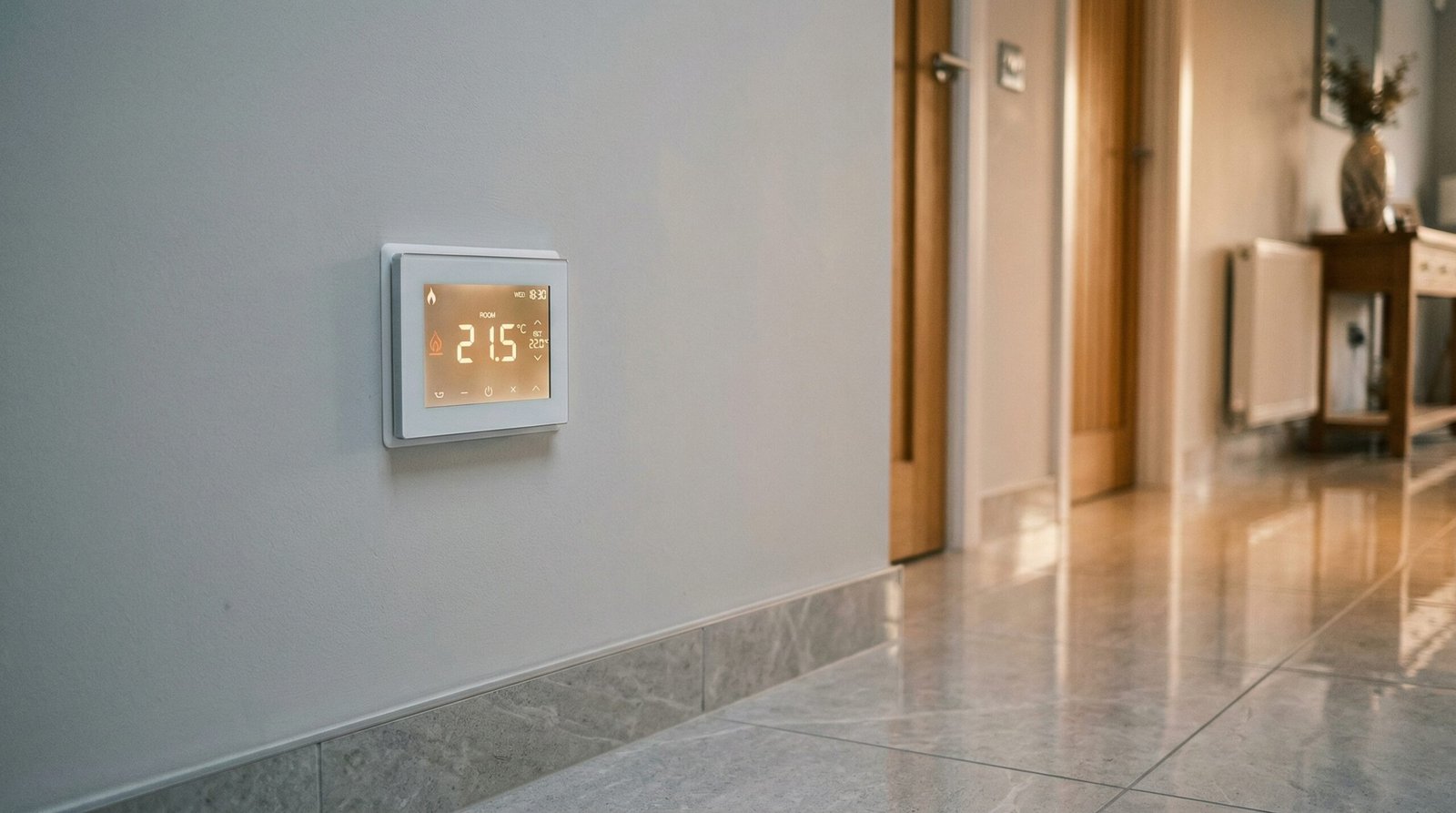 Floor heating electrical service