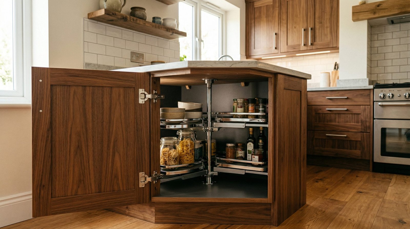 Modern kitchen tiling and finishing