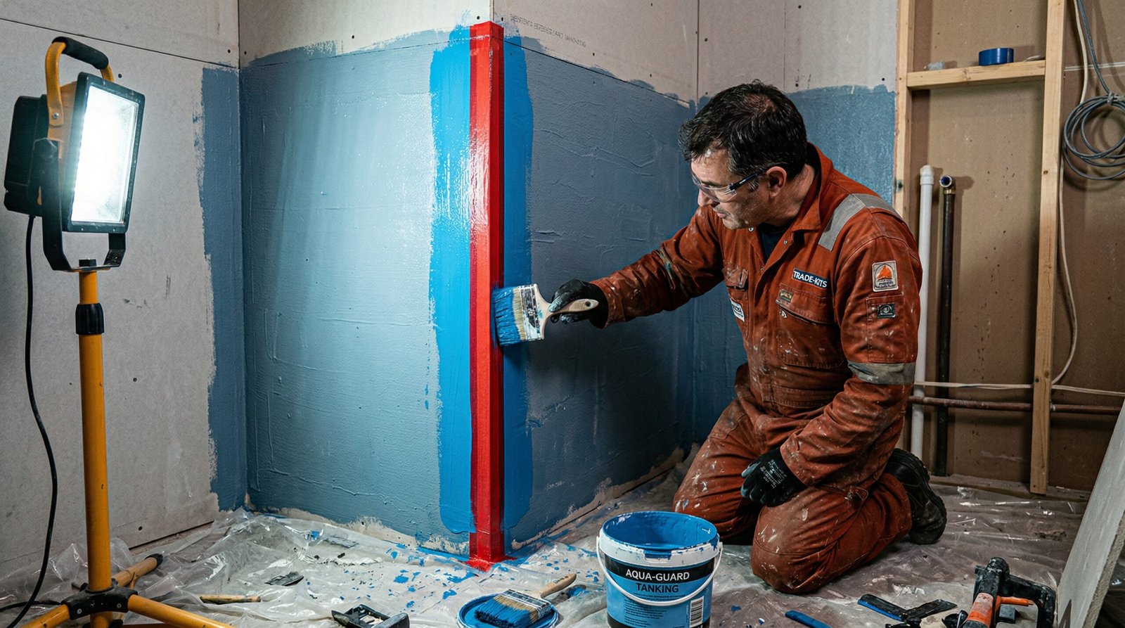 Waterproof membrane basement