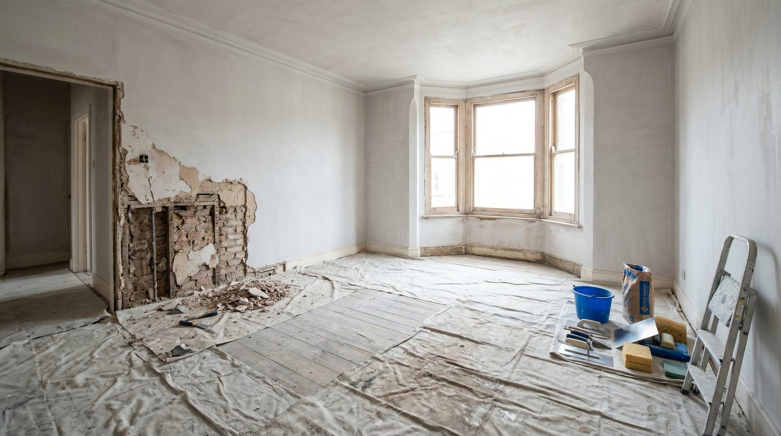 Smooth wall finishing and decoration service