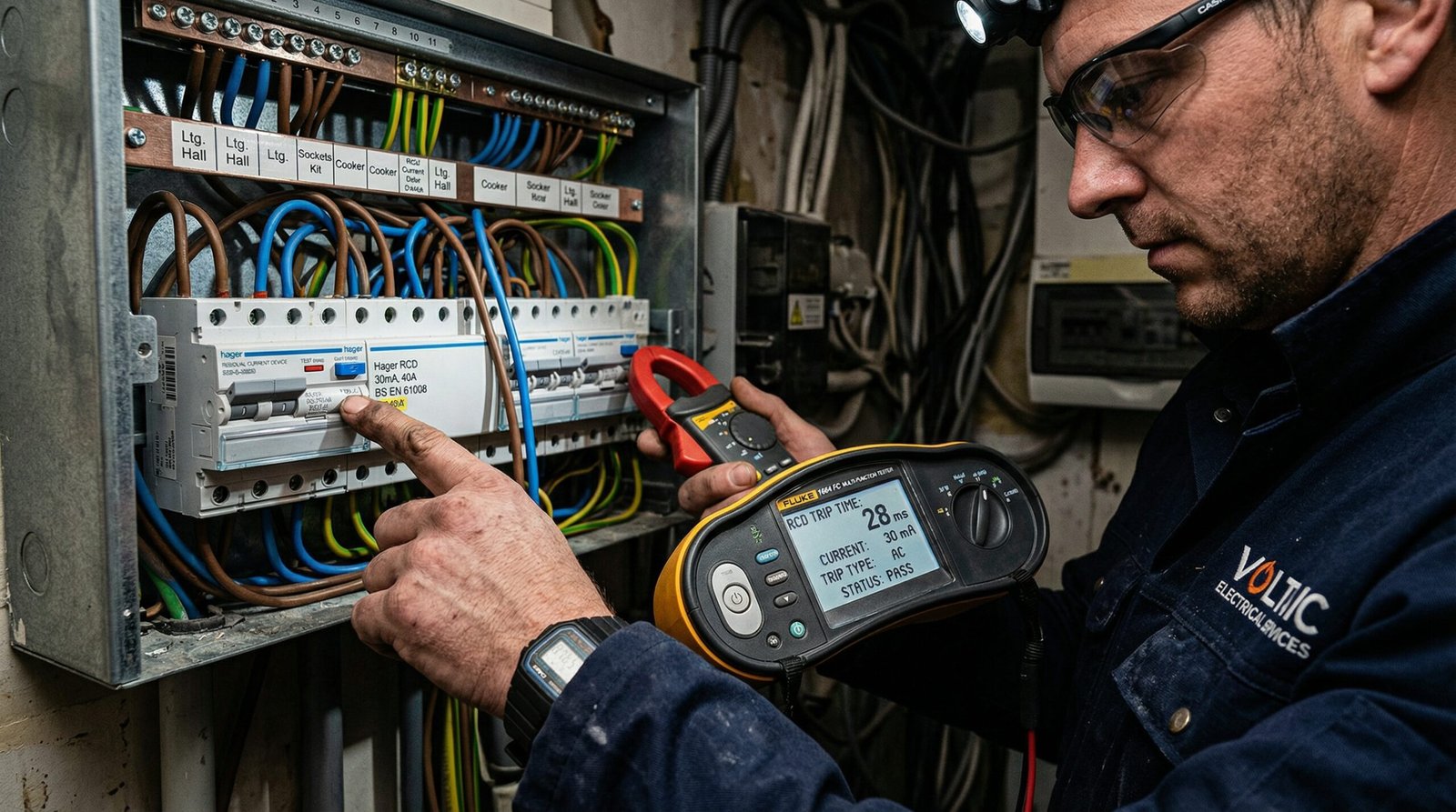 Consumer unit rewiring