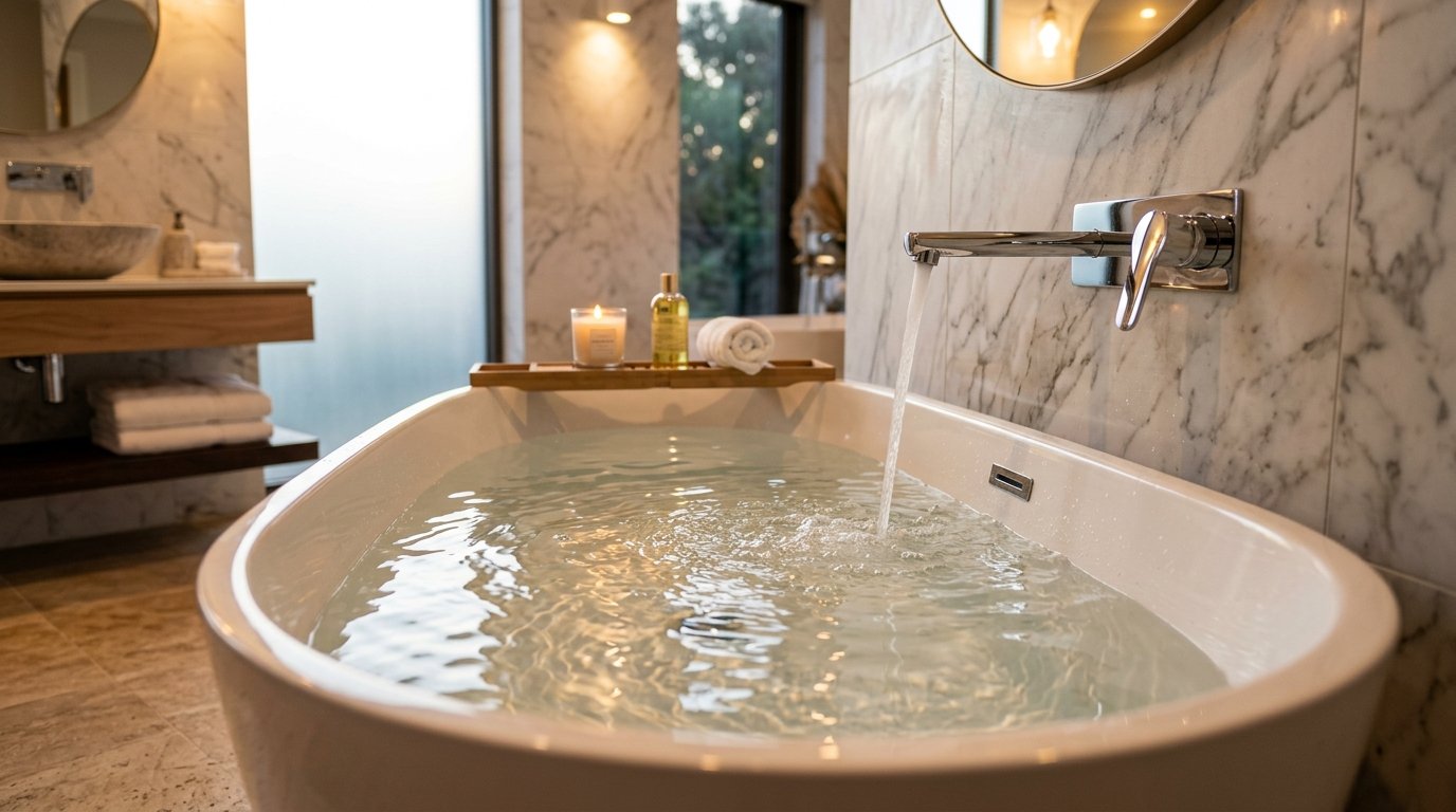Stylish bathroom redesign and installation
