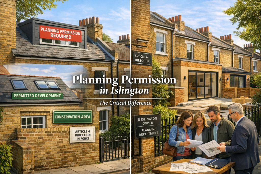 Planning Permission in Islington: The Critical Difference