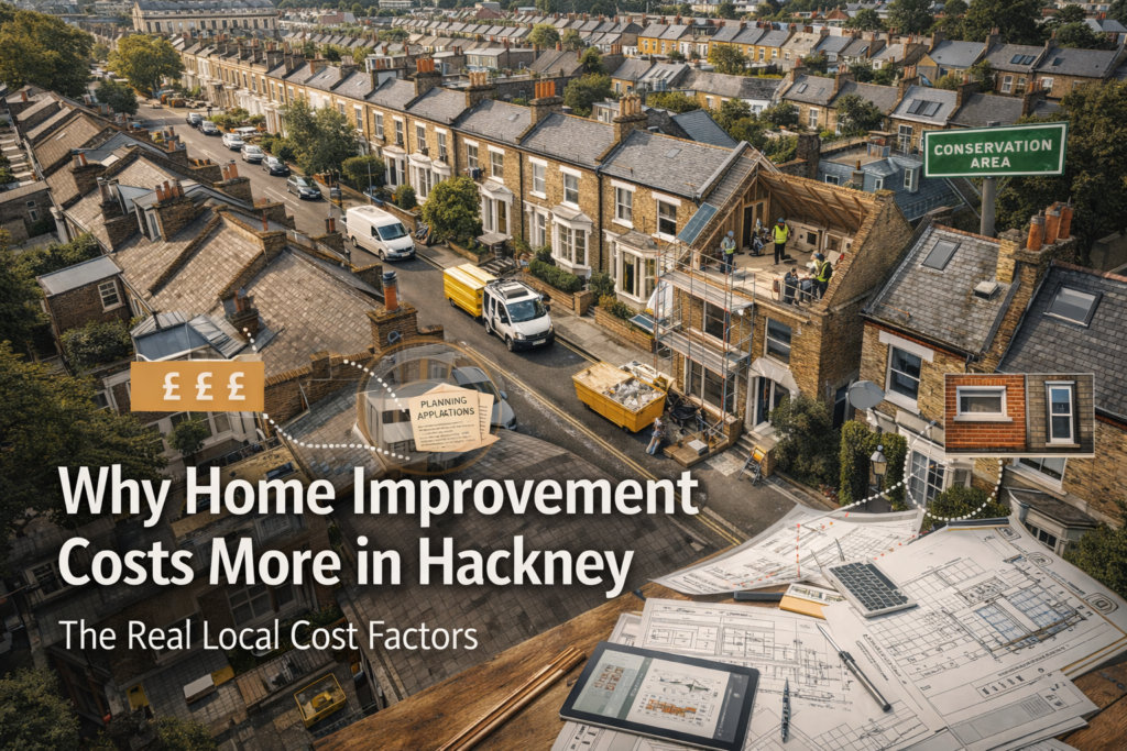 Why Home Improvement Costs More in Hackney Than the UK Average