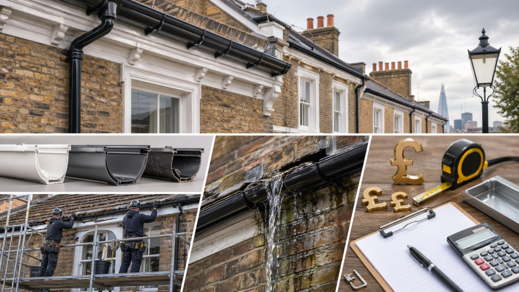 How Much Does Guttering Replacement Cost in London?