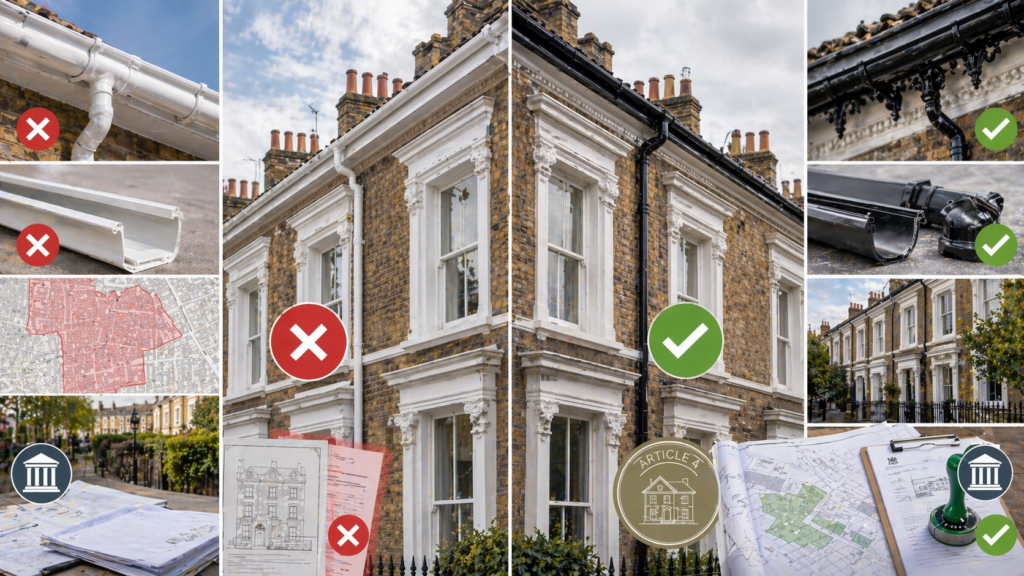 Conservation Areas: What This Means for Your Guttering Choice
