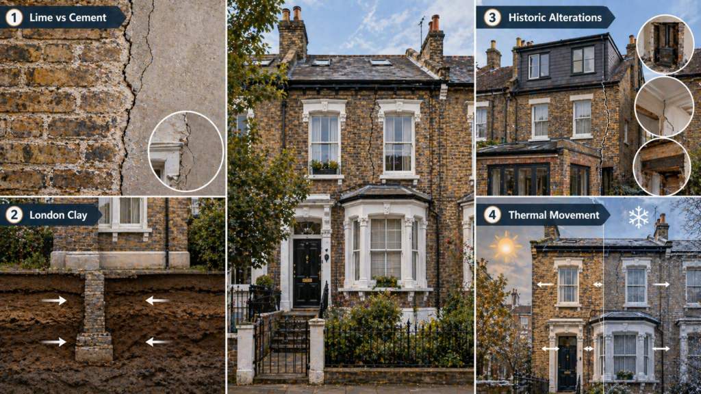 Why Victorian Houses Crack More Than Modern Properties