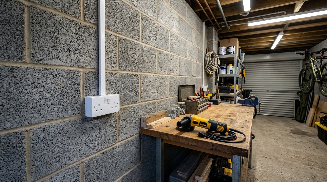 Double socket installation