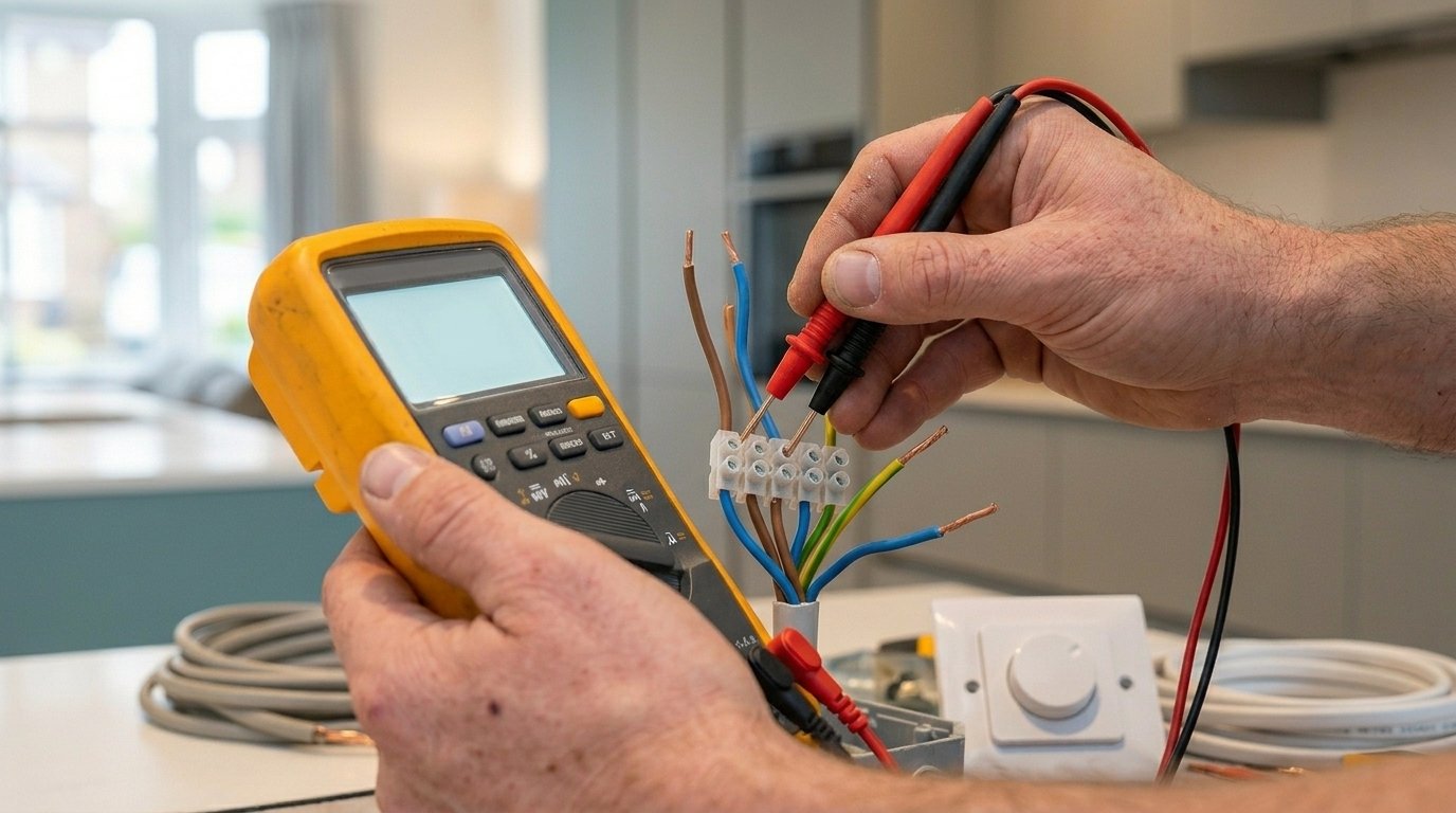 Modern light fixture install