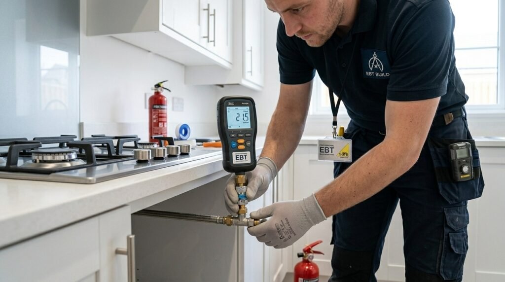 Gas cooker installation service