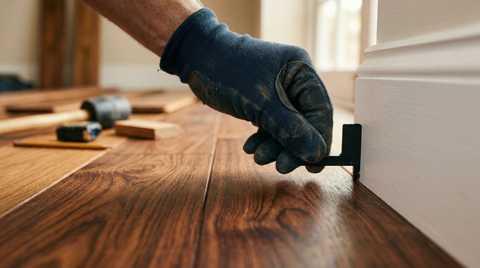 Natural wood flooring