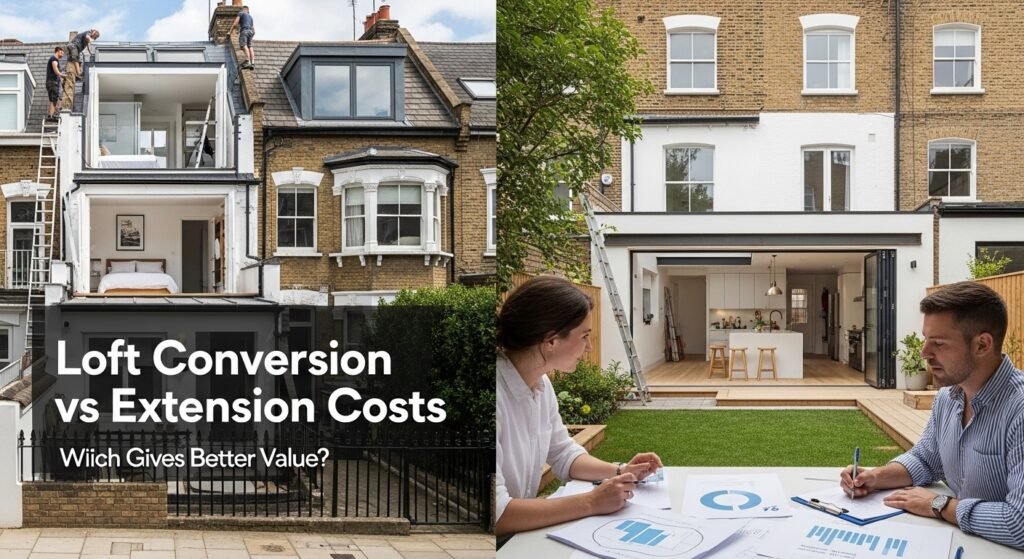 Cost Comparison: Loft Conversion vs Extension in Islington