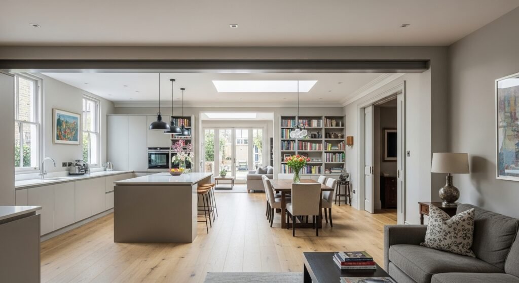 Open-Plan Ground Floor Reconfiguration