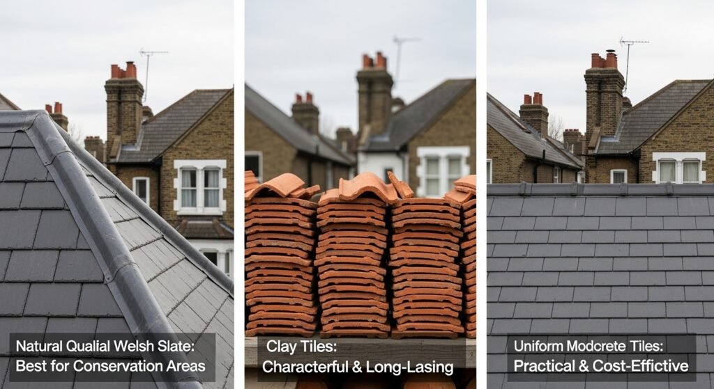 Pitched Roof Materials for North London