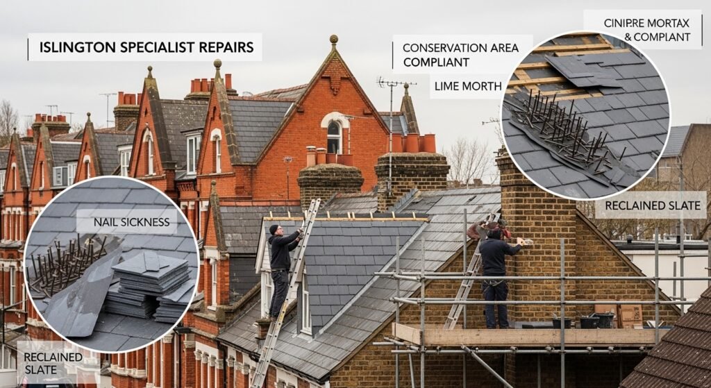How Much Does Roof Repair Cost in Islington?