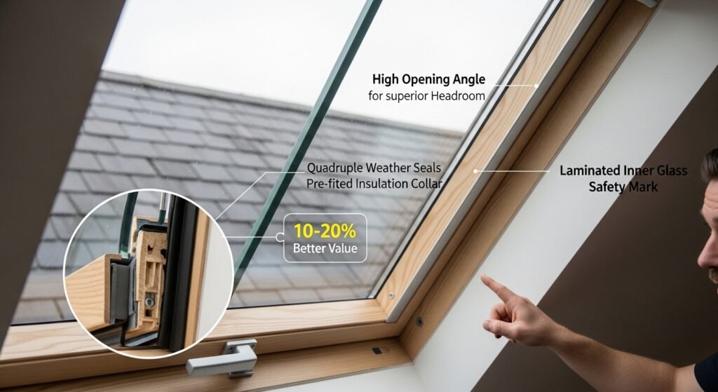 Fixed Roof Windows and Flat Roof Skylights