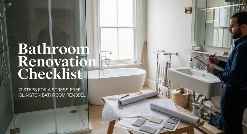 Bathroom Renovation Checklist: 12 Steps for a Stress-Free Islington Bathroom Remodel