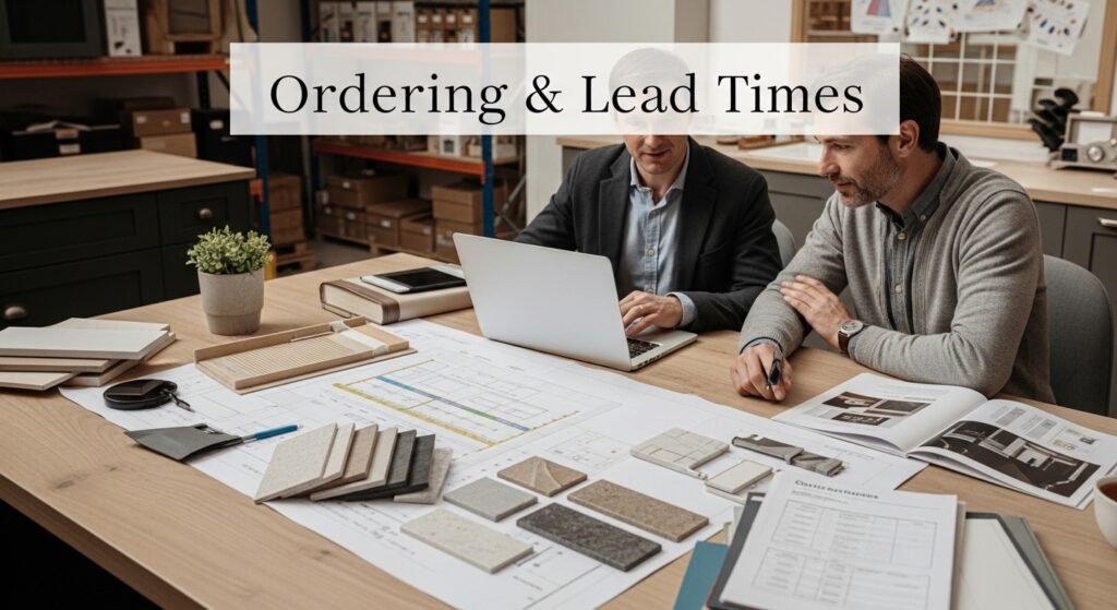 Ordering and Lead Times