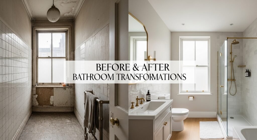 Before & After: Bathroom Transformations in Islington Victorian Terraces