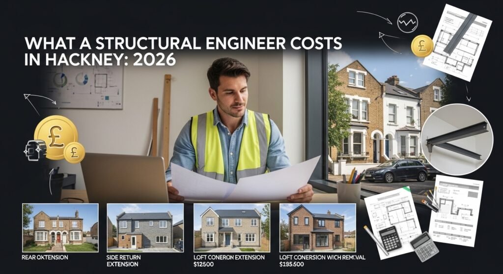 What a Structural Engineer Costs in Hackney: 2026 Figures