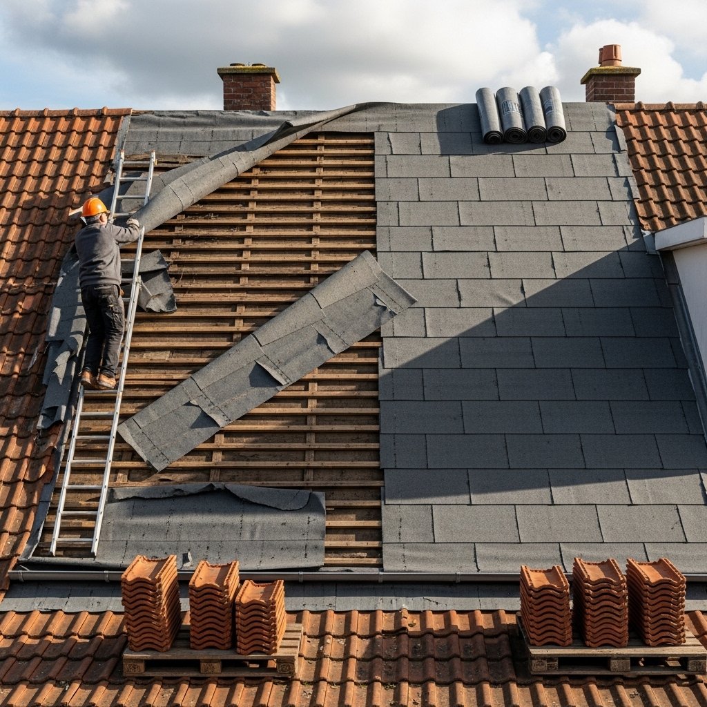 Felt Roof Replacement