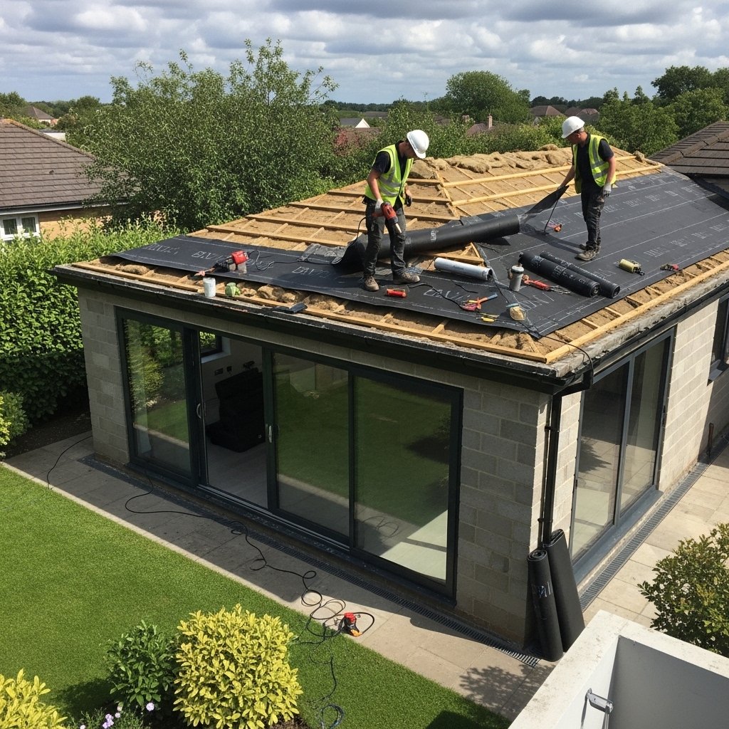 Extension Flat Roof Replacement