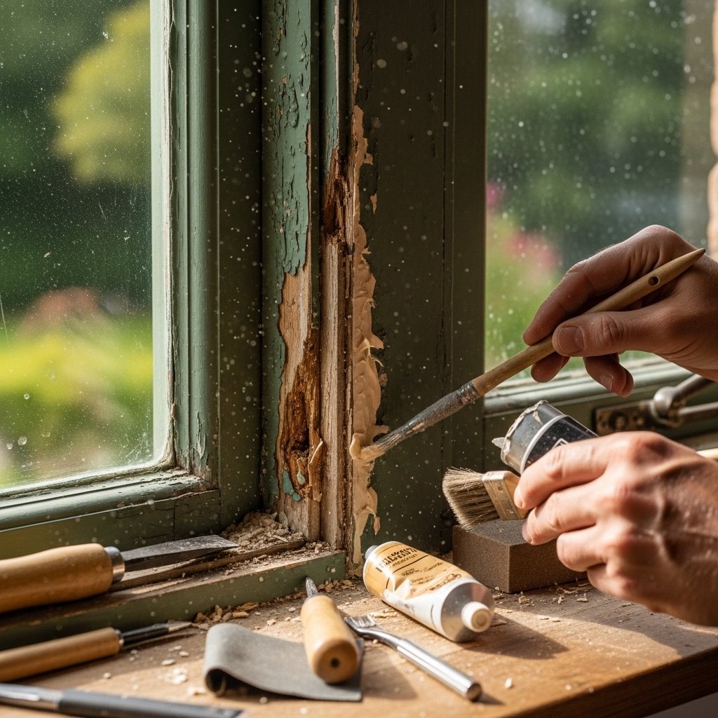 Timber Window Frame Repair