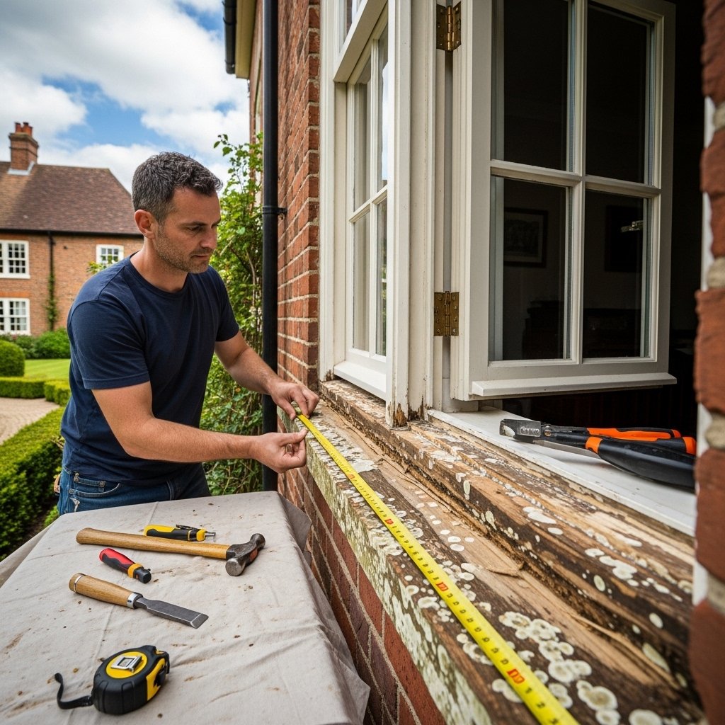 Rotten Window Sill Replacement