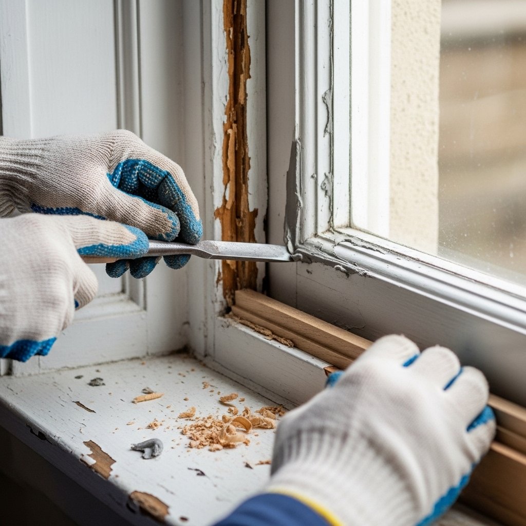 Sash Window Frame Repair