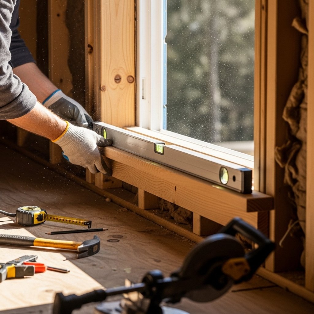 Window Sill Installation