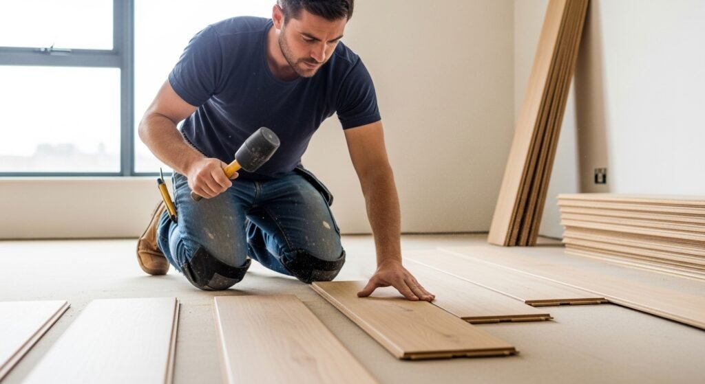 timber flooring installation