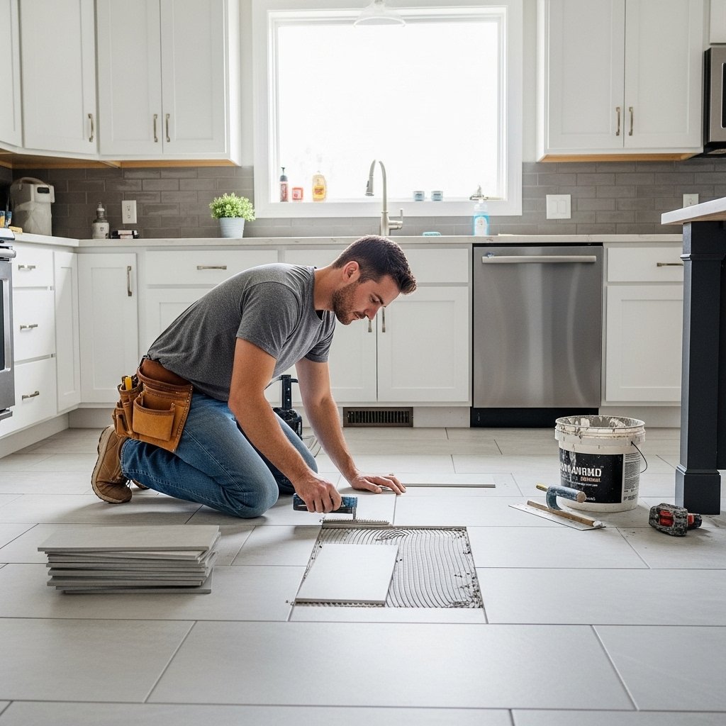 kitchen tiling
