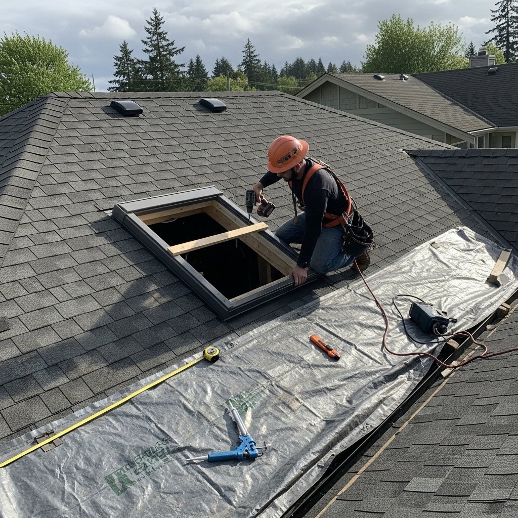 pitched roof