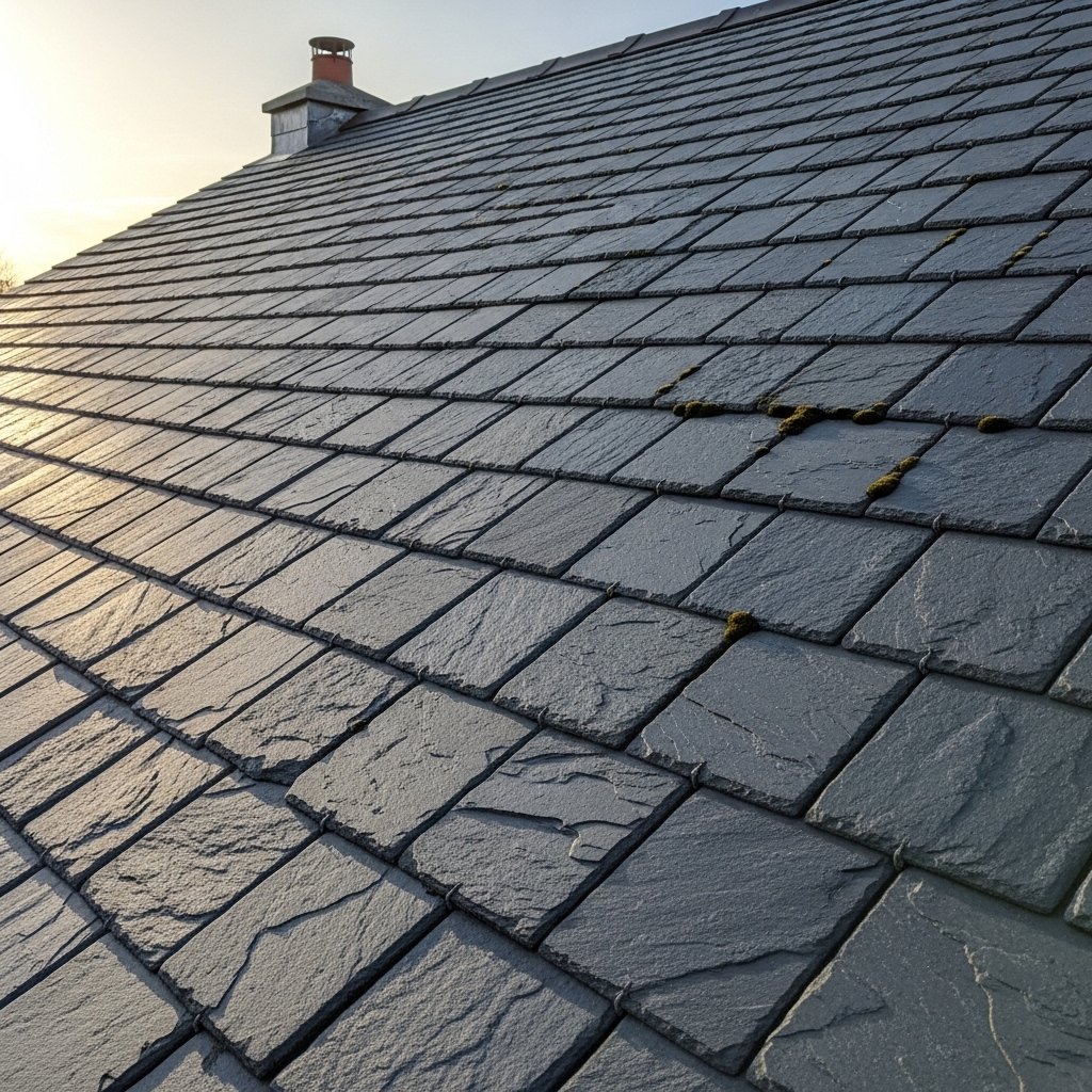 Reclaimed Slate Installation