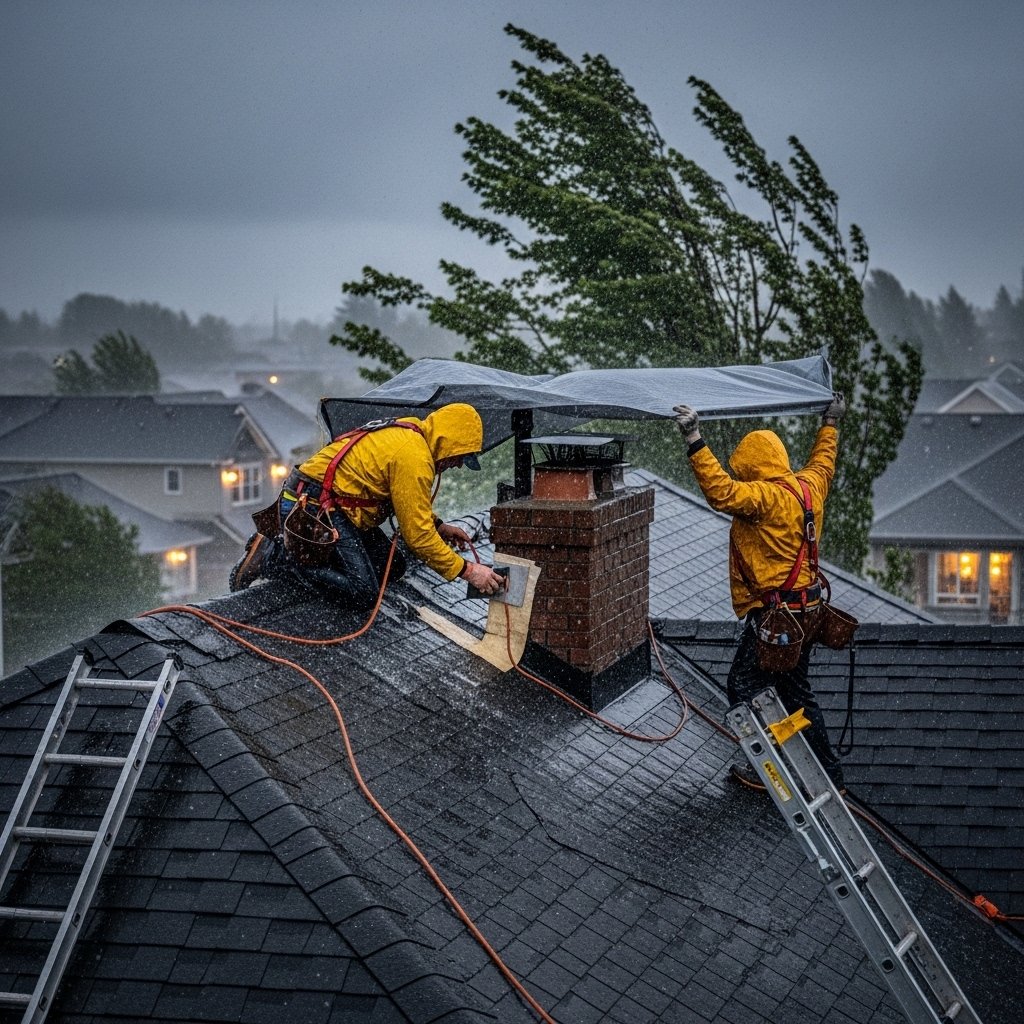 Emergency Roof Leak Repair