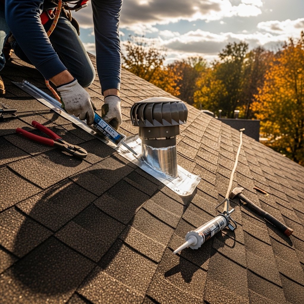 Emergency Roof Flashing Repairs