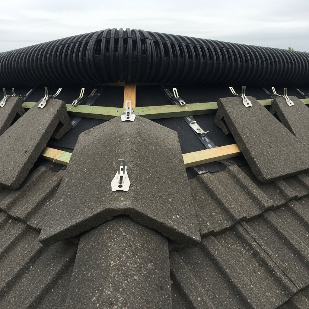 Hip Ridge Dry Fix Installation