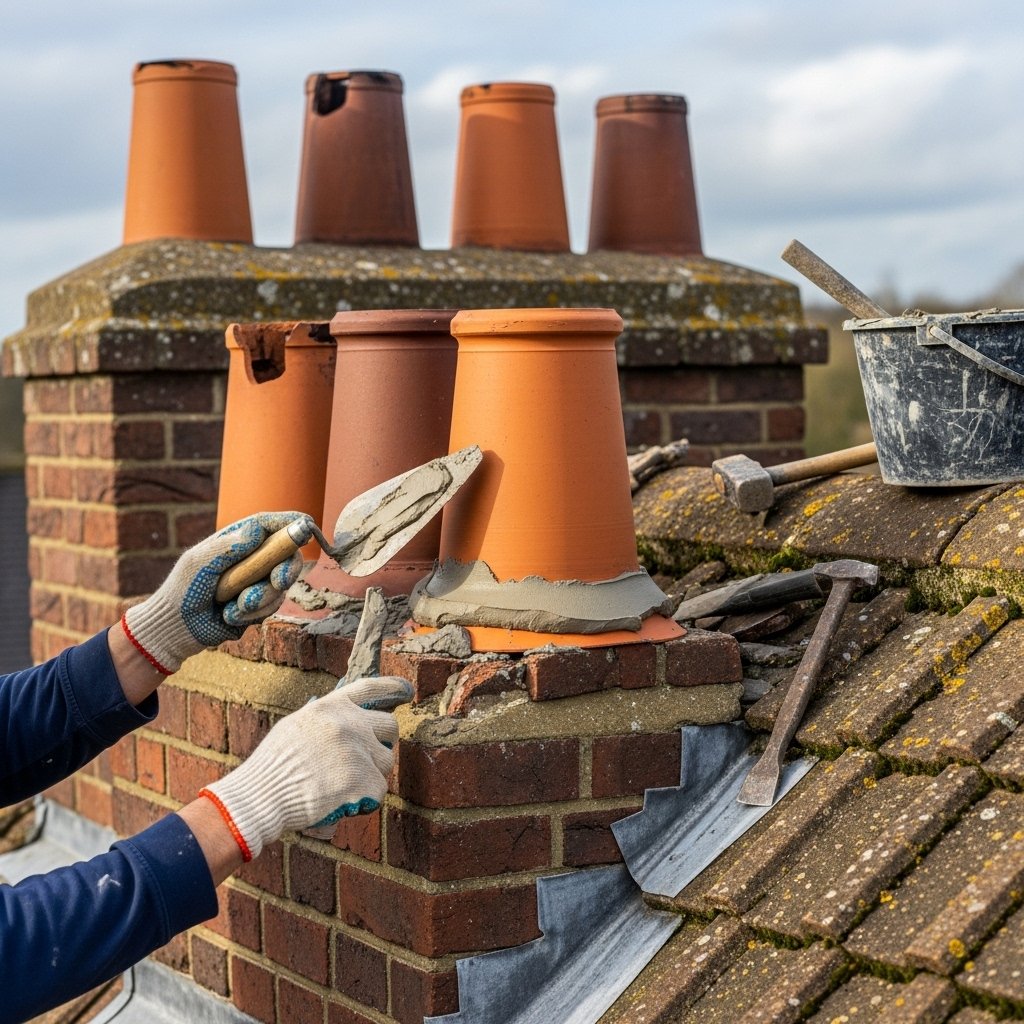 Chimney Pot Repair and Replacement