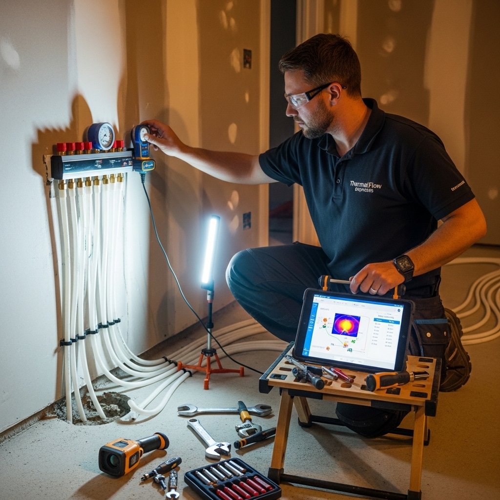 Underfloor Heating System Commissioning and Balancing